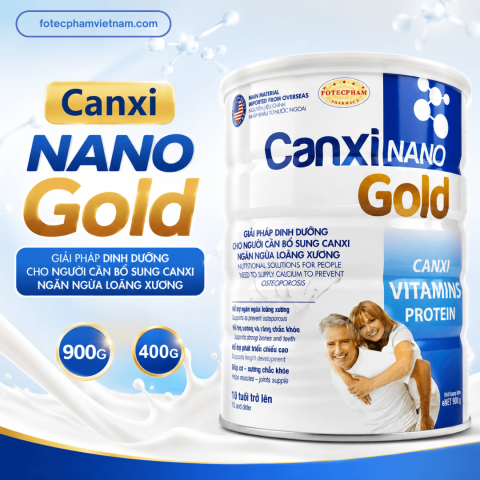 Sữa bột canxi cho người già